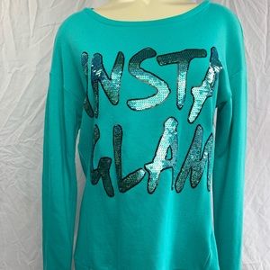 Juicy Couture Insta Glam Sweatshirt Size S